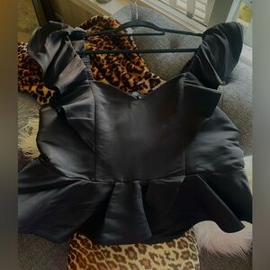 Express XL peplum Blouse 🖤